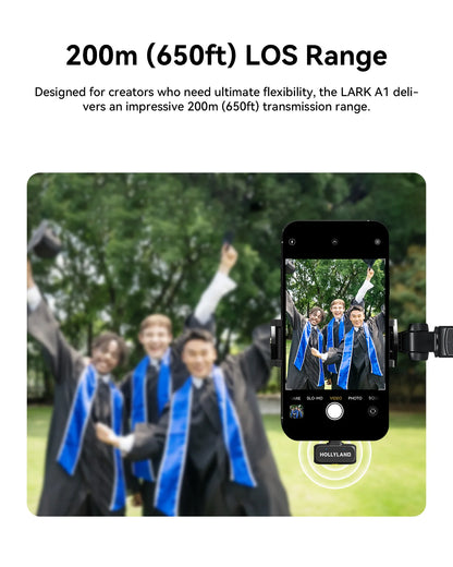 HOLLYLAND LARK A1 Wireless Lavalier Microphone