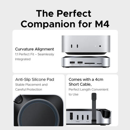 UGREEN 11-in-1 Mac Mini M4/M4 Pro Docking Station & SSD Enclosure
