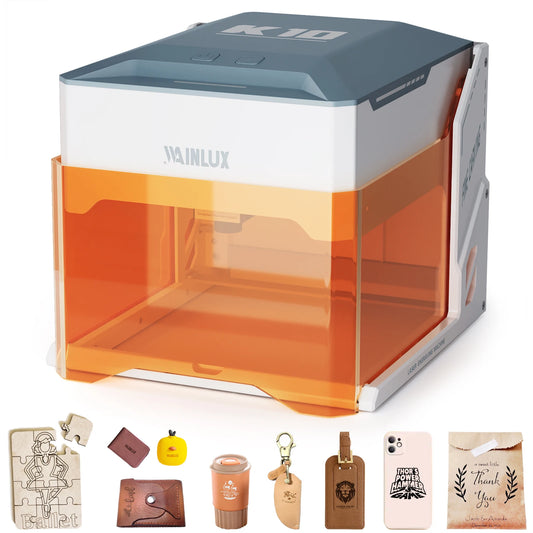 WAINLUX K10 Mini Laser Engraver (3000mW) - Bluetooth/WiFi Enabled