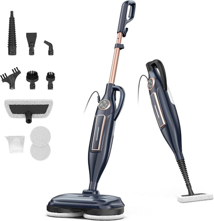 DEVOAC VM6 10-in-1 Scrubbing Steam Mop with Rotating Pads