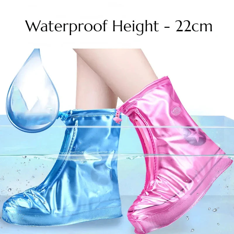 Reusable Silicone Waterproof Shoe Covers (Unisex)