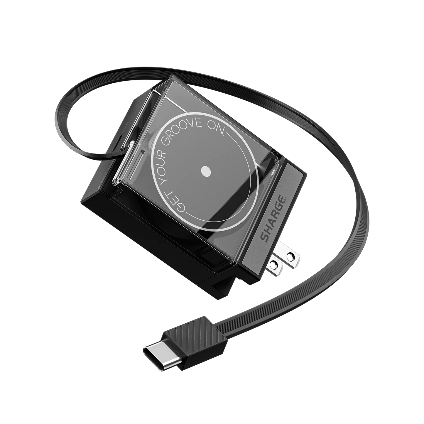 SHARGE Retractable 65W USB C Charger