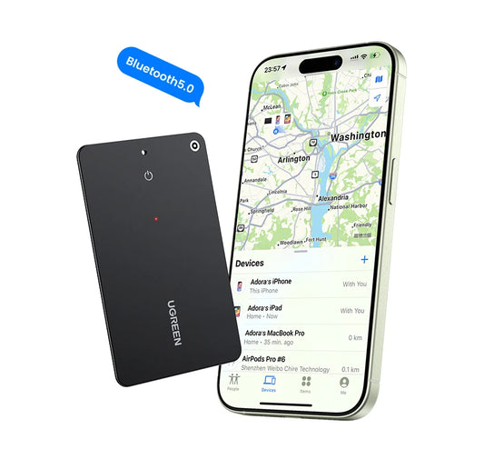 UGREEN SmartTrack Card: Ultra-Slim Apple Find My Tracker