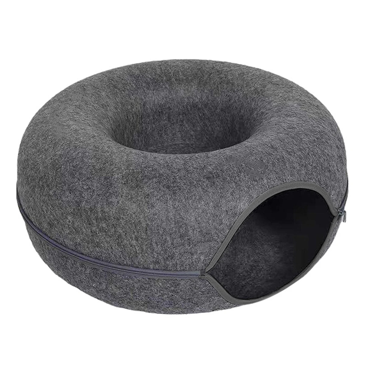 MORK GOODNESS Cozy Haven™ 2-in-1 Cat Tunnel & Bed