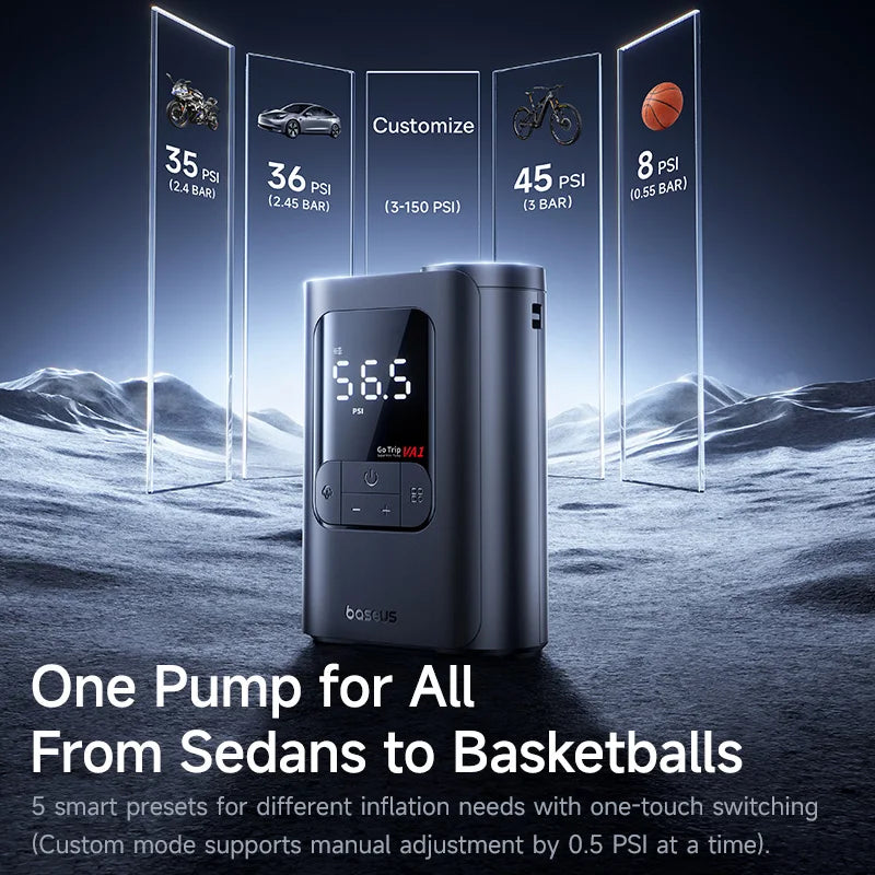 BASEUS GoTrip VA1 Max Wireless Car Inflator (7500mAh)