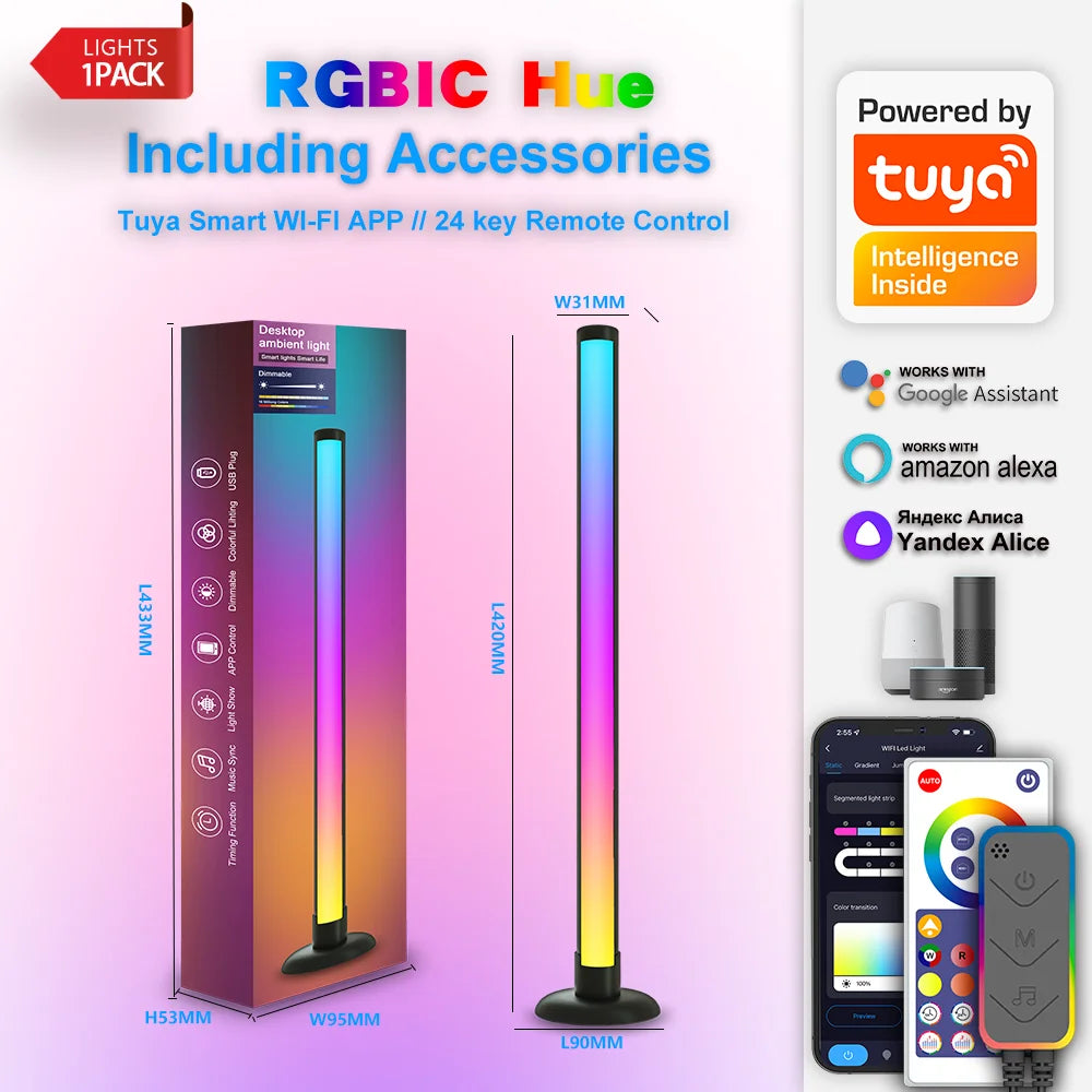 TenKinYo Double-Sided Intelligent RGB Ambient Light