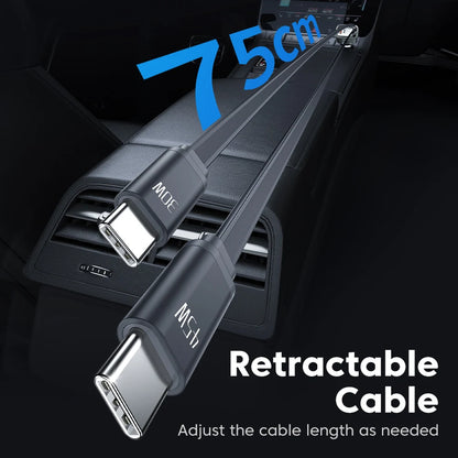Toocki 4-In-1 105W USB Car Charger