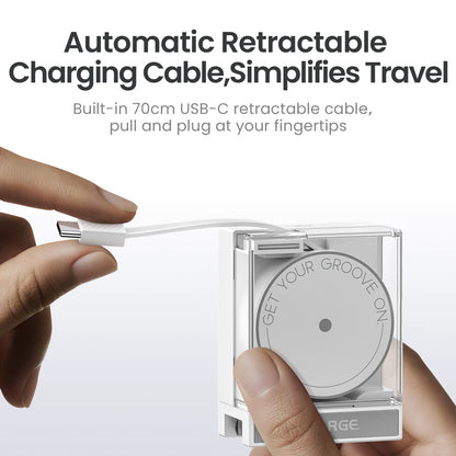 SHARGE Retractable 65W USB C Charger