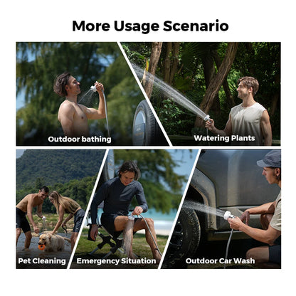 FLEXTAIL MAX SHOWER Portable Outdoor Electric Shower Pump