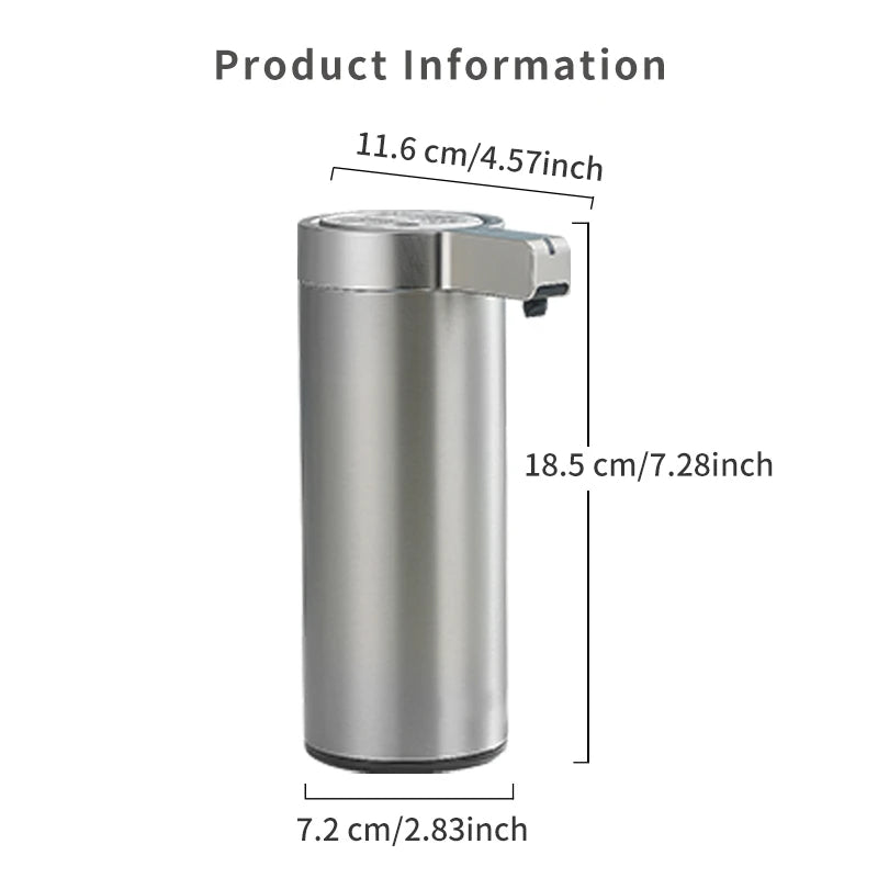 304 Stainless Steel Automatic Sensor Soap Dispenser (270ml)