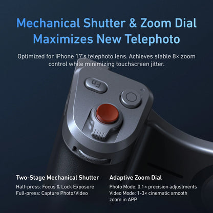 TELESIN Master Grip for iPhone 17 Pro & Pro Max