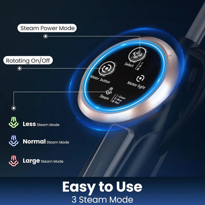 DEVOAC VM6 10-in-1 Scrubbing Steam Mop with Rotating Pads