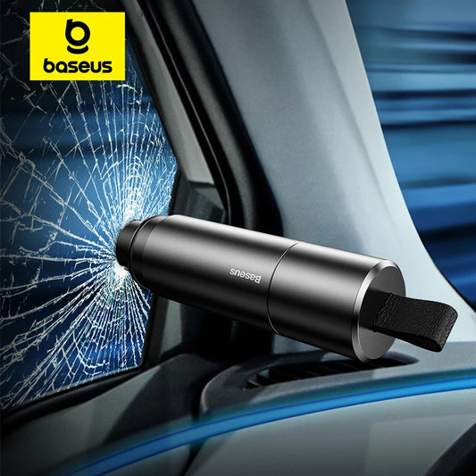 BASEUS Car Window Glass Breaker Safety Hammer