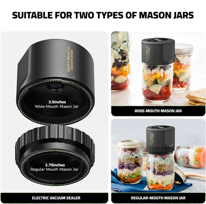 MORK™ Mason Jar Vacuum Sealer Pro Kit