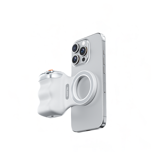 TELESIN Magnetic Bluetooth Camera Grip: Professional DSLR-Style Phone Handle
