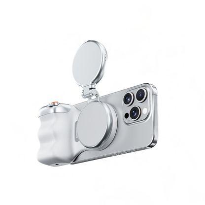 TELESIN Magnetic Bluetooth Camera Grip: Professional DSLR-Style Phone Handle