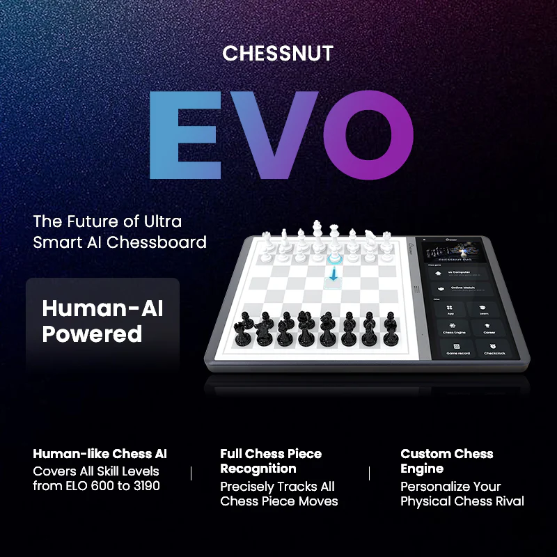 Chessnut Evo - The Future of Ultra-Smart AI Chessboard
