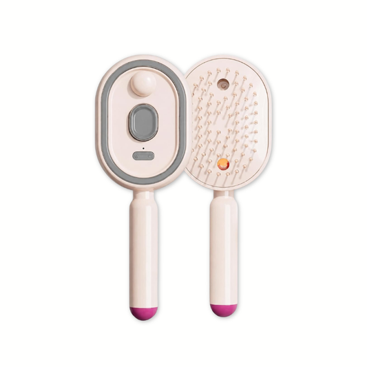Alloet Anti-Static Electric Steam & Red Light Therapy Hairbrush