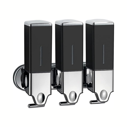3-in-1 Wall-Mounted Bathroom Shower Dispenser