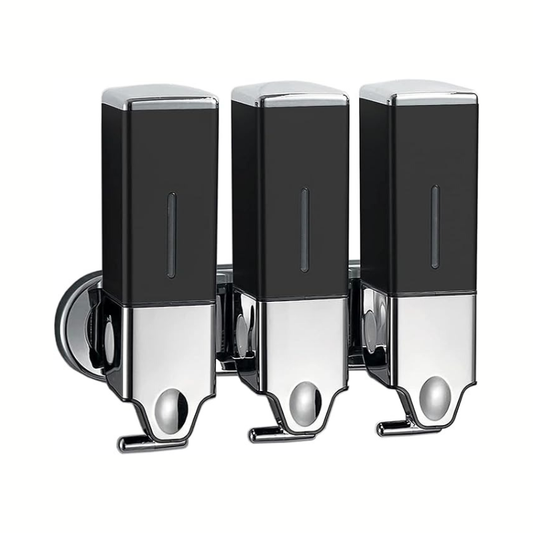 3-in-1 Wall-Mounted Bathroom Shower Dispenser