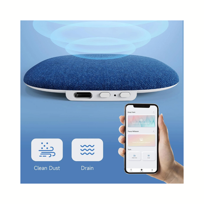 Riksoin Mini Ultra-Thin Flat Bluetooth Pillow Speaker