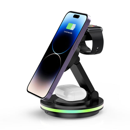 The Foldable 4-in-1 Magnetic Charging Hub