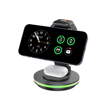 The Foldable 4-in-1 Magnetic Charging Hub