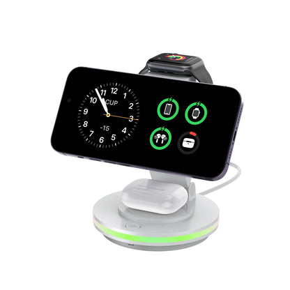 The Foldable 4-in-1 Magnetic Charging Hub