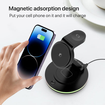 The Foldable 4-in-1 Magnetic Charging Hub