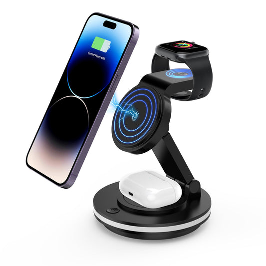 The Foldable 4-in-1 Magnetic Charging Hub