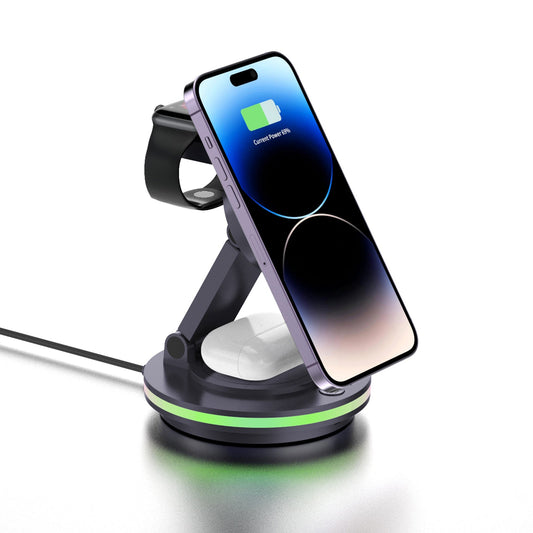 The Foldable 4-in-1 Magnetic Charging Hub