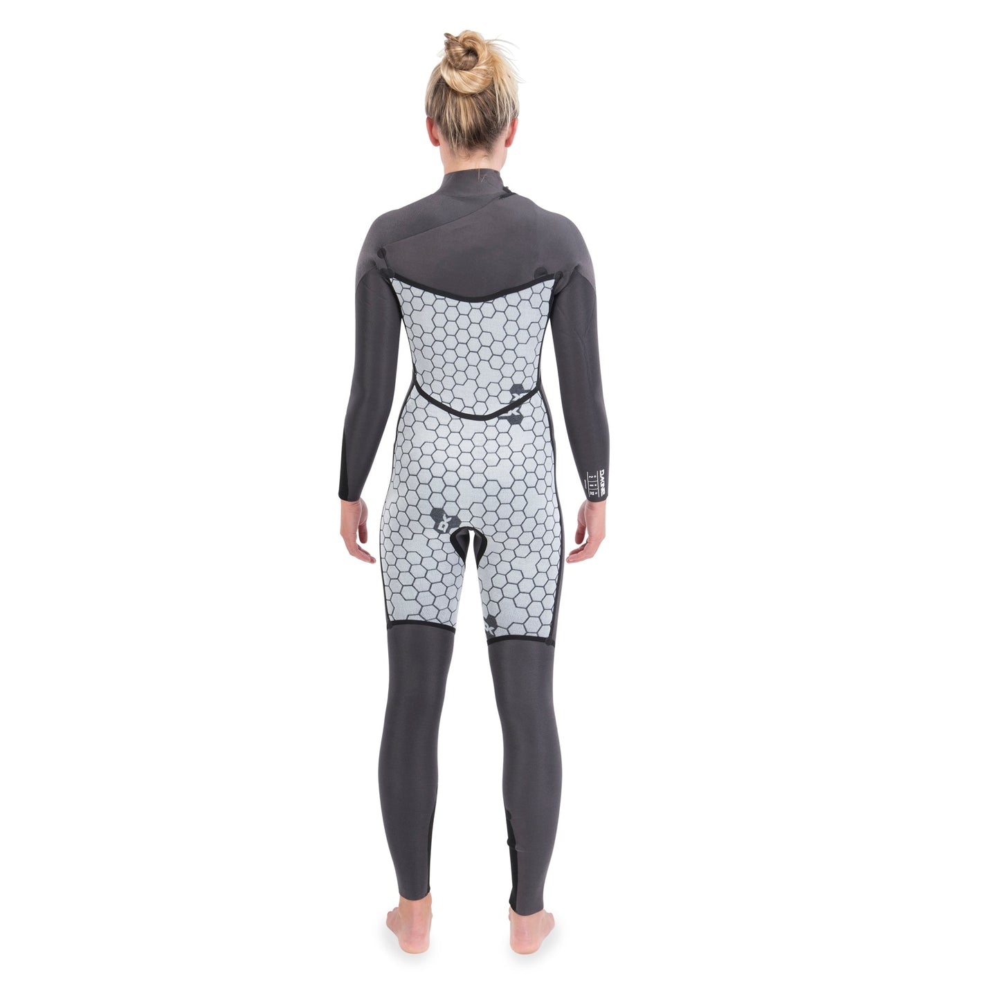 DAKINE Women's Mission Chest Zip Full Suit 4/3 (Black)