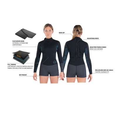 DAKINE Women’s Mission 2mm Springsuit: Unreal Stretch and Core Warmth