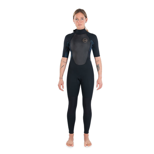DAKINE Women's Quantum Back Zip Short Sleeve Full 2/2mm: Game-Changing Durability