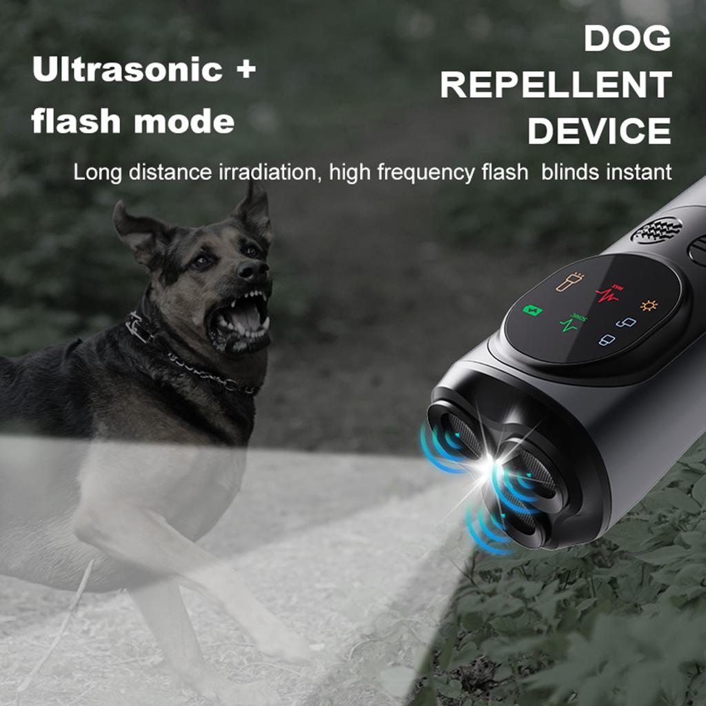ROJECO 3 Headed Ultrasonic Dog Repeller & Training Device