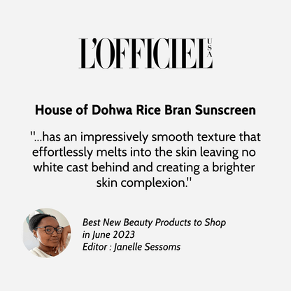 House of Dohwa Rice Bran Sunscreen SPF50+ PA++++ (50ml)