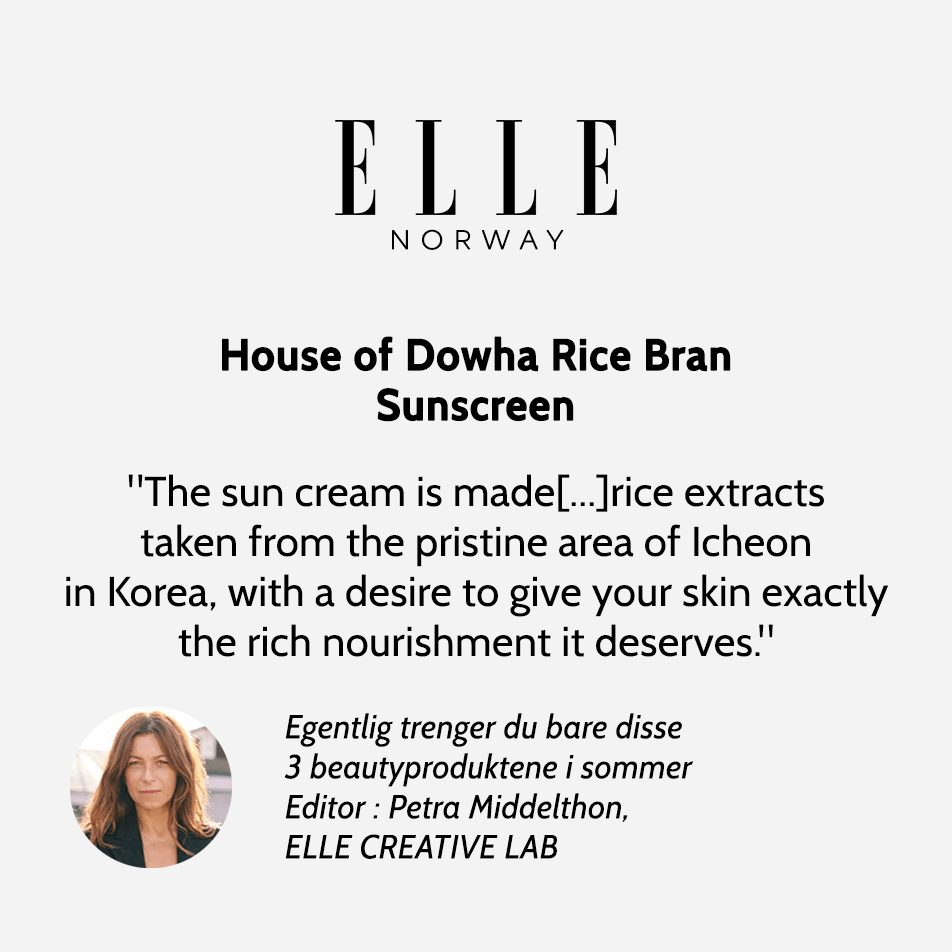 House of Dohwa Rice Bran Sunscreen SPF50+ PA++++ (50ml)