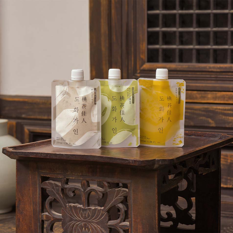 House of Dohwa Wash-Off Mask Pack Set (Rice + Pumpkin + Mung Bean)
