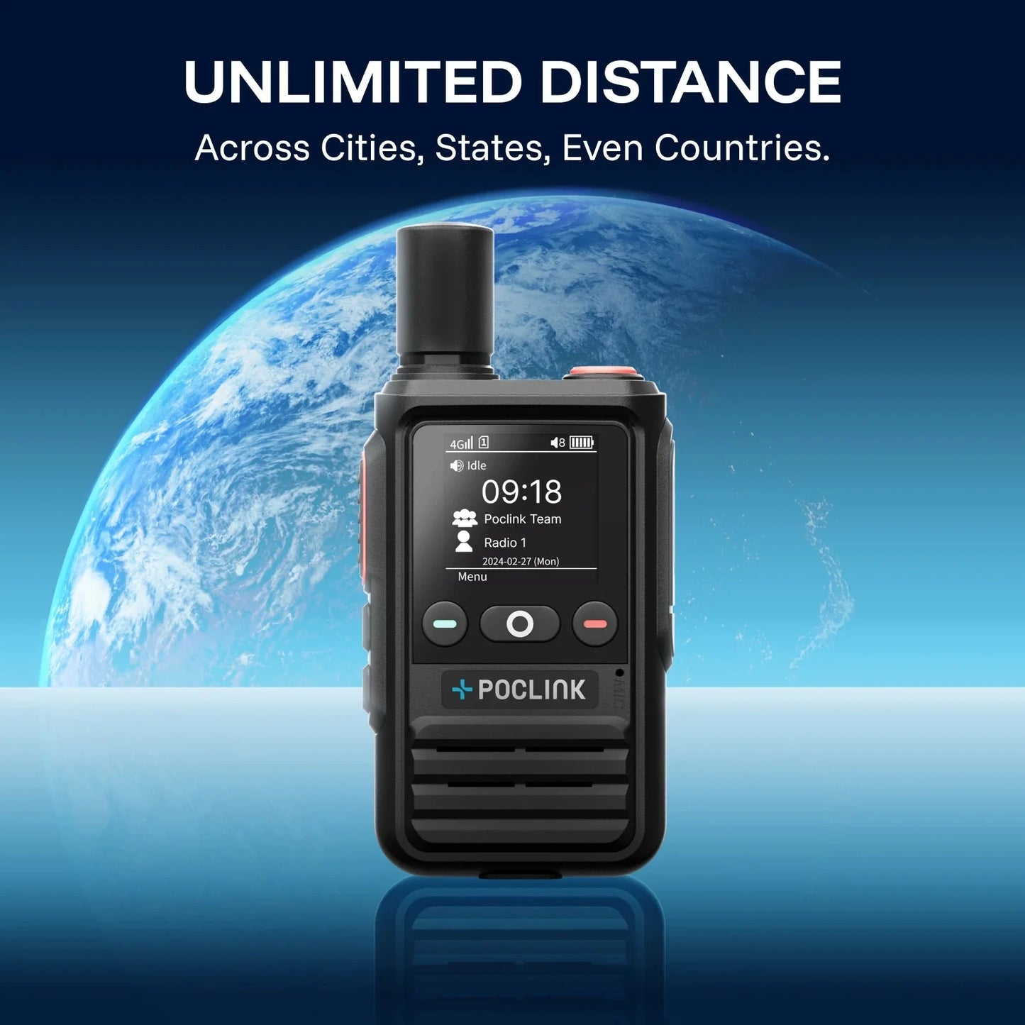 Poclink Next-Gen Long-Range PoC Global Walkie-Talkie