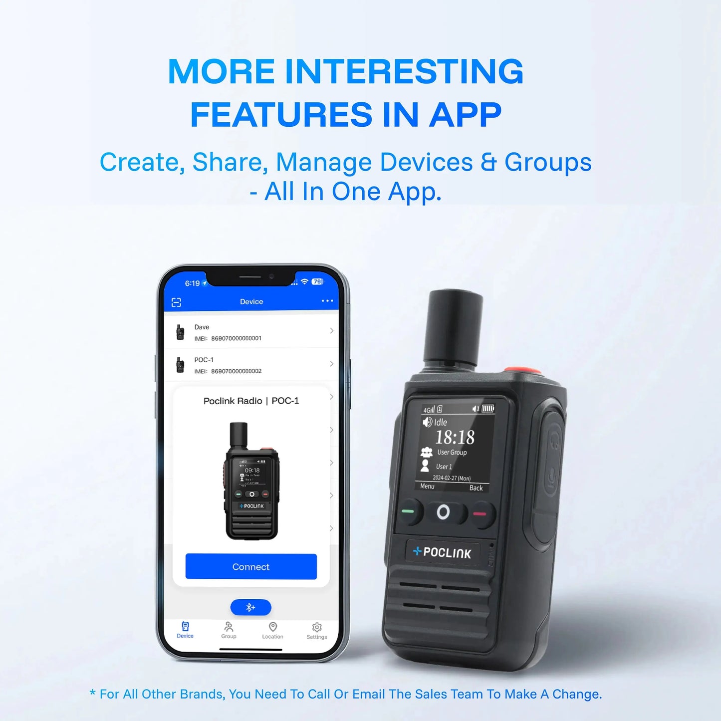 Poclink Next-Gen Long-Range PoC Global Walkie-Talkie